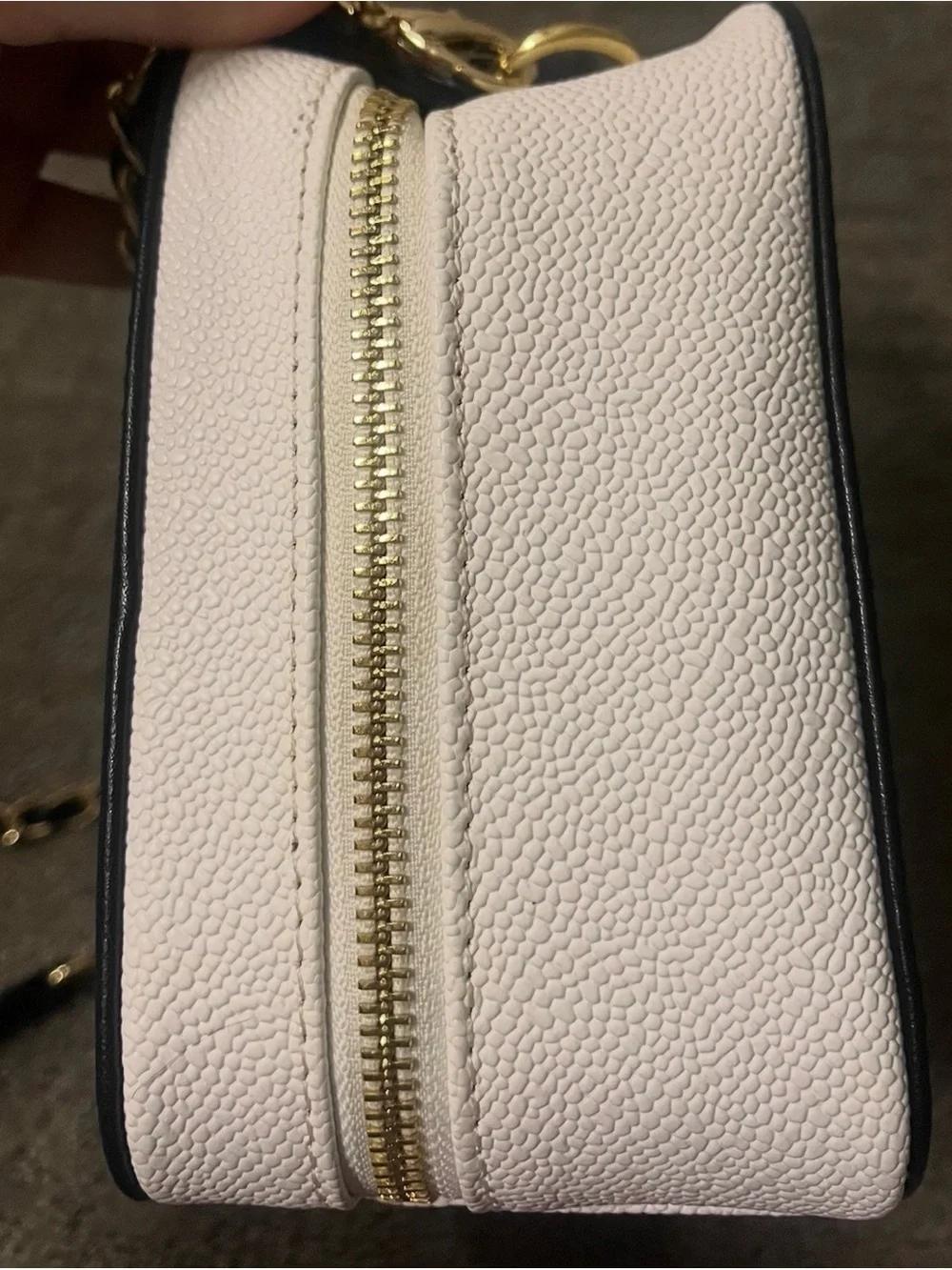 Black and white Panda  vanity case style bag
